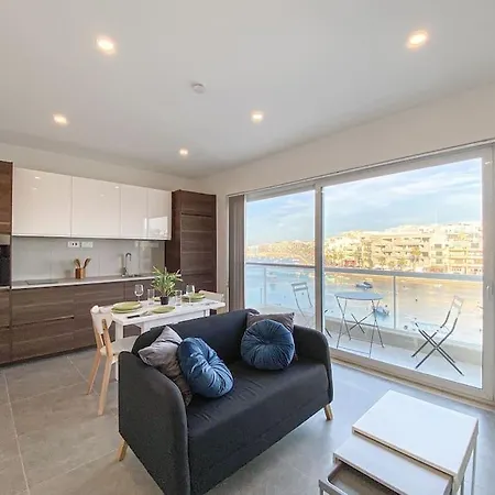 Seaside Serenity 2 On Skala's Seafront - By Solea Homes شقة