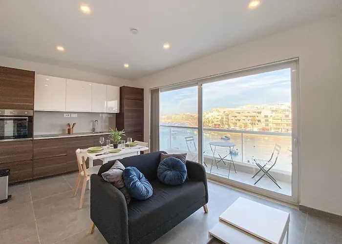 Seaside Serenity 2 On Skala's Seafront - By Solea Homes Appartement